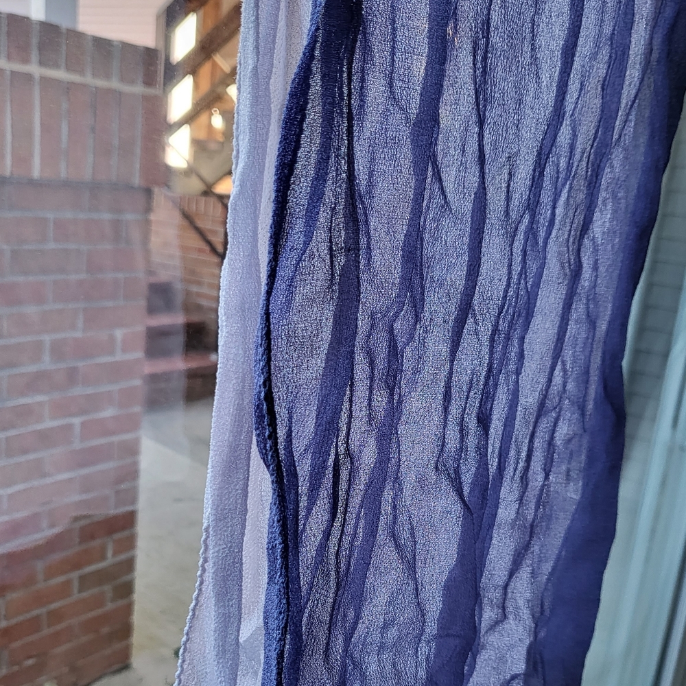 Purple ombre scarf